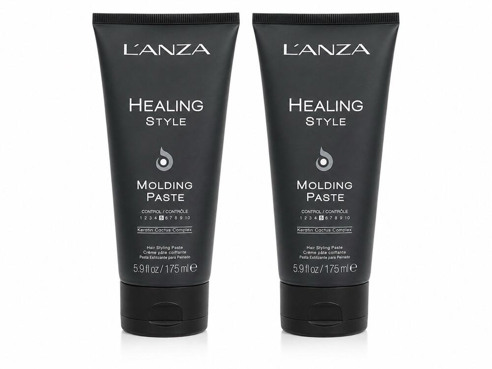L’ANZA Healing Style Molding Paste 5.9oz 175ml Hair Styling Paste Lot of 2